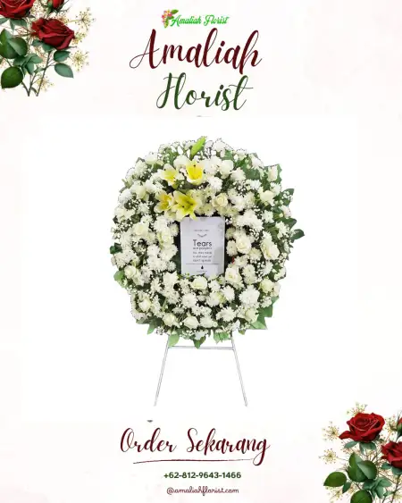 Krans Bunga Duka Kedungdoro